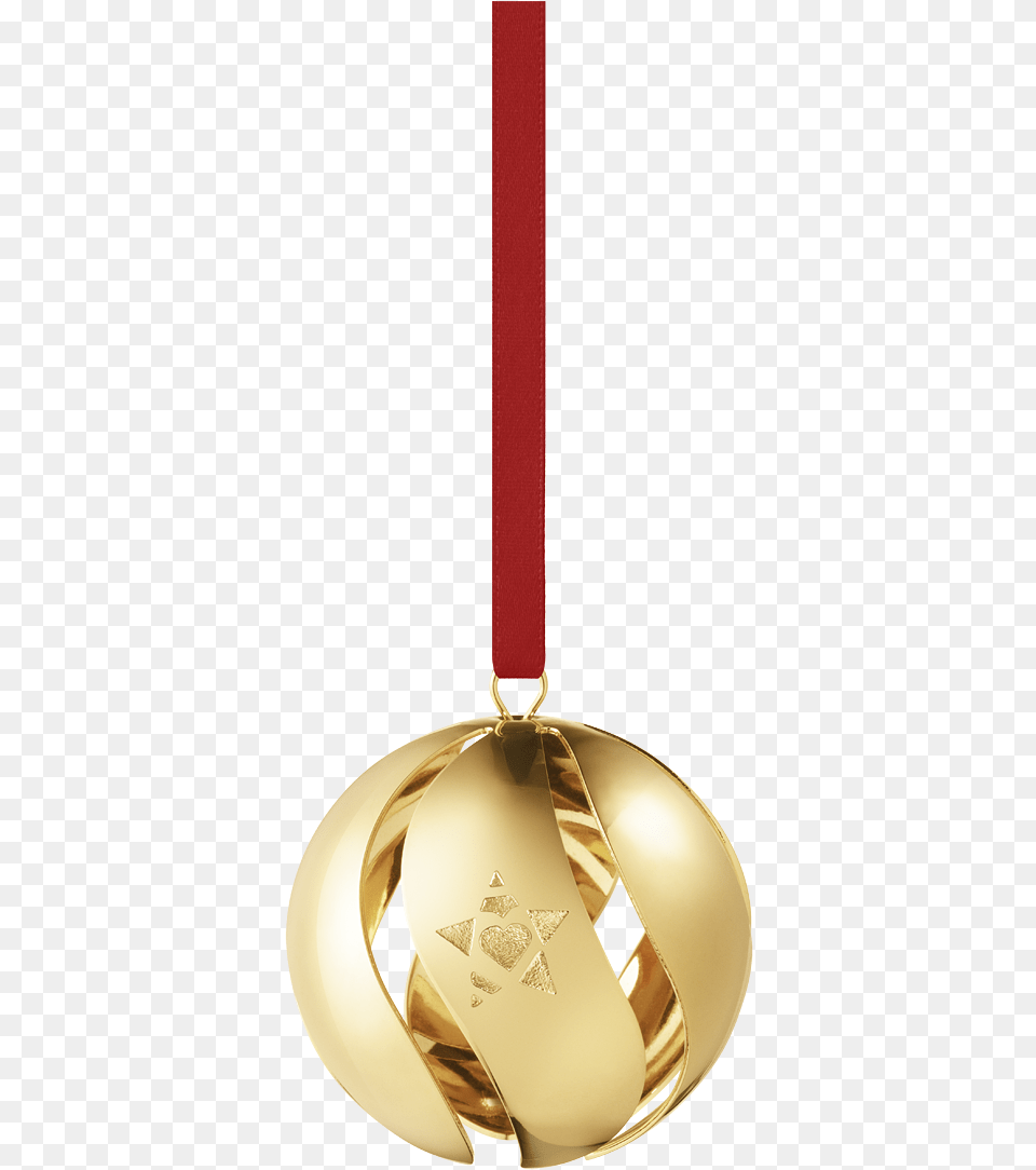 2019 Christmas Ball Decoration Georg Jensen Christmas Collectibles 2017, Gold, Gold Medal, Trophy Free Png