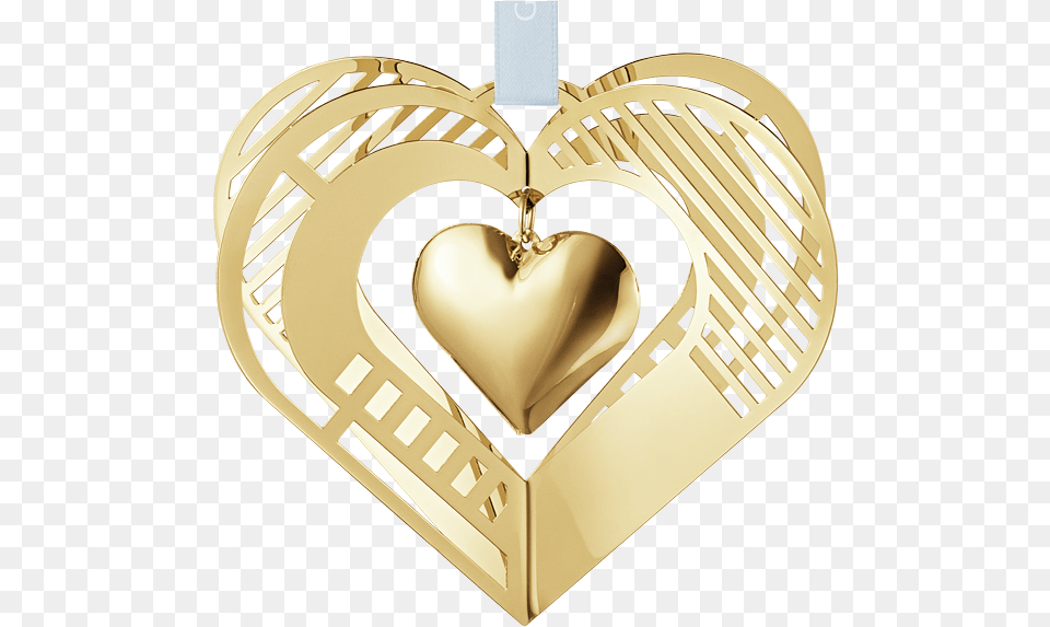 2019 Christmas Mobile Georg Jensen 2019 Annual Christmas, Gold, Accessories, Heart, Jewelry Free Png