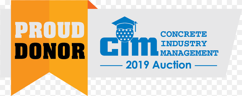 2019 Cim Auction Donor Logo Concrete Industry Management, People, Person, Advertisement, Text Free Png Download
