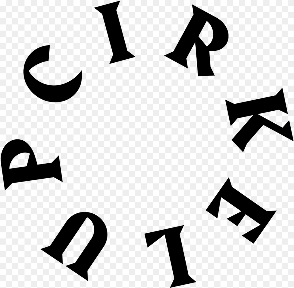2019 Cirkel Up Logo 2 Bk, Gray Png