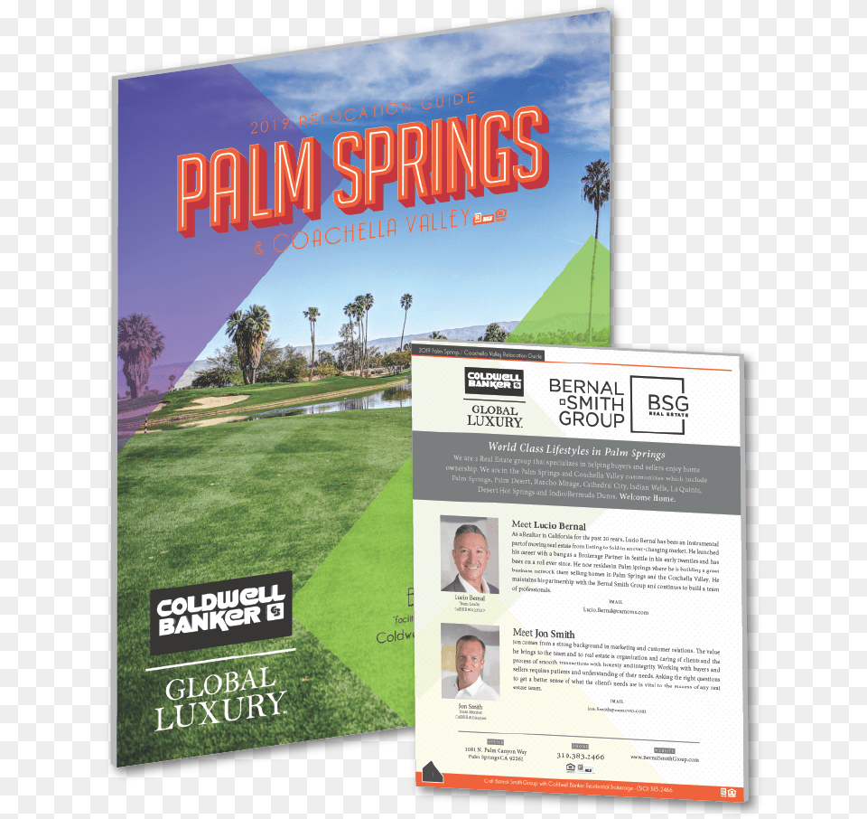 2019 Coachella Valley Relocation Guide, Advertisement, Poster, Person, Face Png