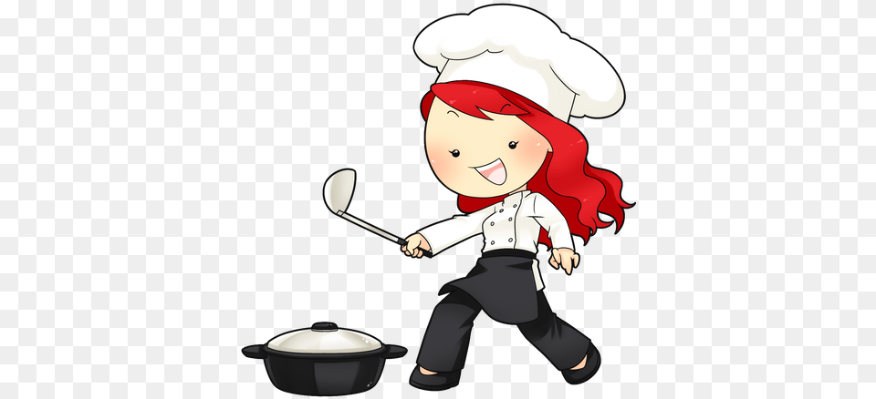 2019 Cooking Club Card Cartoon, Baby, Person, Food, Meal Free Png Download