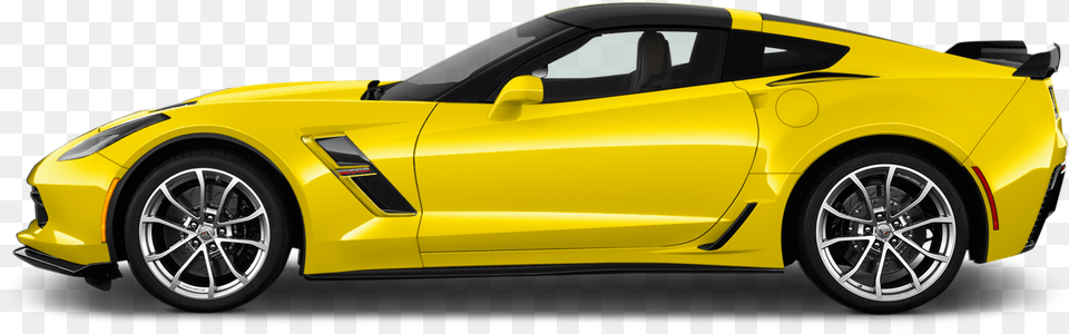 2019 Corvette Grand Sport Yellow, Alloy Wheel, Vehicle, Transportation, Tire Free Png