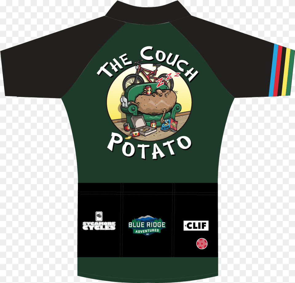 2019 Couch Jersey Back Couch Potato, Clothing, Shirt, T-shirt Free Png Download