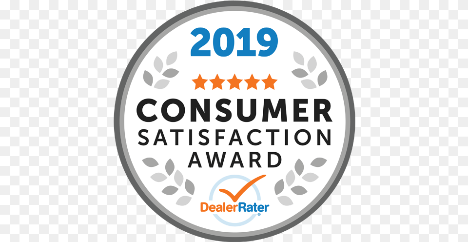 2019 Dealerrater Consumer Satisfaction Award Dealer Rater Award 2019, Disk, Logo, Symbol, Text Free Png Download