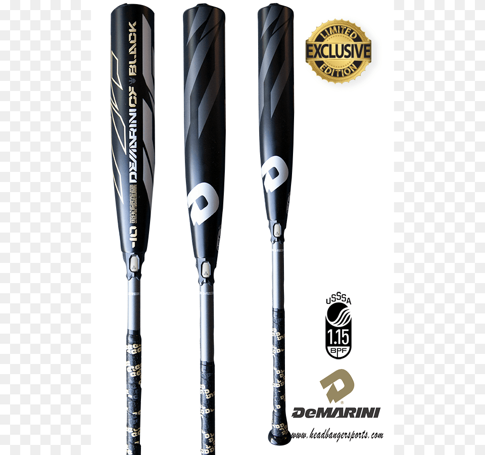 2019 Demarini Cf Zen Black Usssa Baseball Bat Demarini Cf Zen 2019, Baseball Bat, Sport, Baton, Stick Free Png