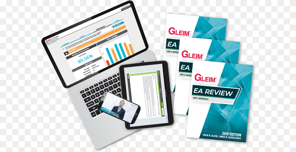 2019 Ea Review System Gleim Ea Books, Computer, Electronics, Laptop, Pc Free Png Download