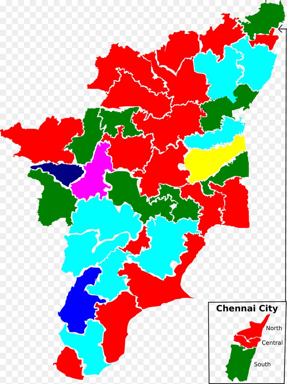 2019 Election Tamil Nadu Alliance, Chart, Map, Plot, Atlas Free Png Download