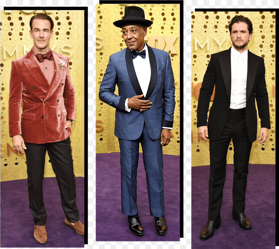 2019 Emmys The Red Carpet Menswear Was Understandably Emmys Red Carpet 2019 Men, Tuxedo, Formal Wear, Jacket, Suit Free Png