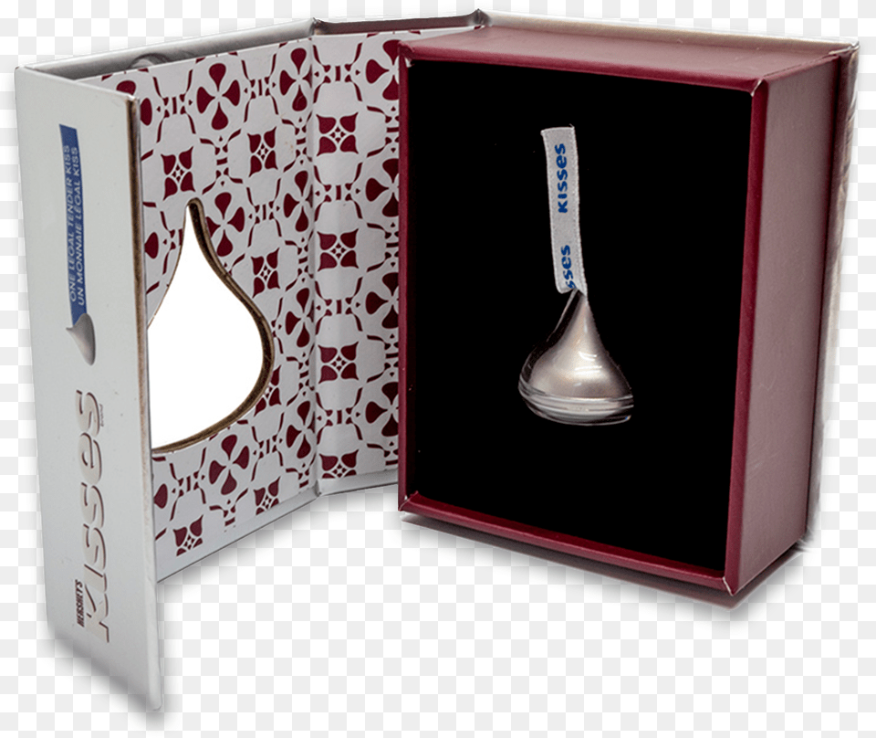 2019 Fiji Silver 125th Anniversary Hershey Kiss Coin, Cutlery, Spoon, Box Free Transparent Png