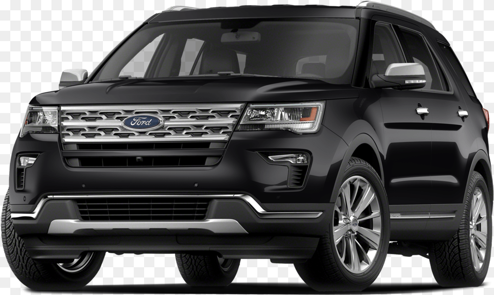 2019 Ford Explorer Ford Explorer 2018 Black, Car, Vehicle, Transportation, Suv Free Png Download