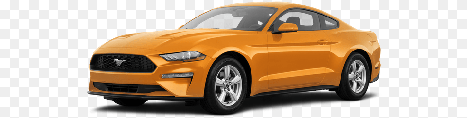 2019 Ford Mustang Gt Premium Fastback 2016 Ford Mustang Orange, Car, Vehicle, Coupe, Transportation Png Image
