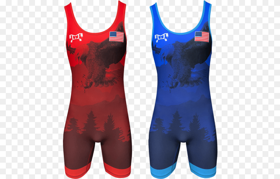 2019 Freestyle Soaring Eagle Singlet Specialtitle Wrestling Clothes, Clothing, Tank Top, Person Free Png