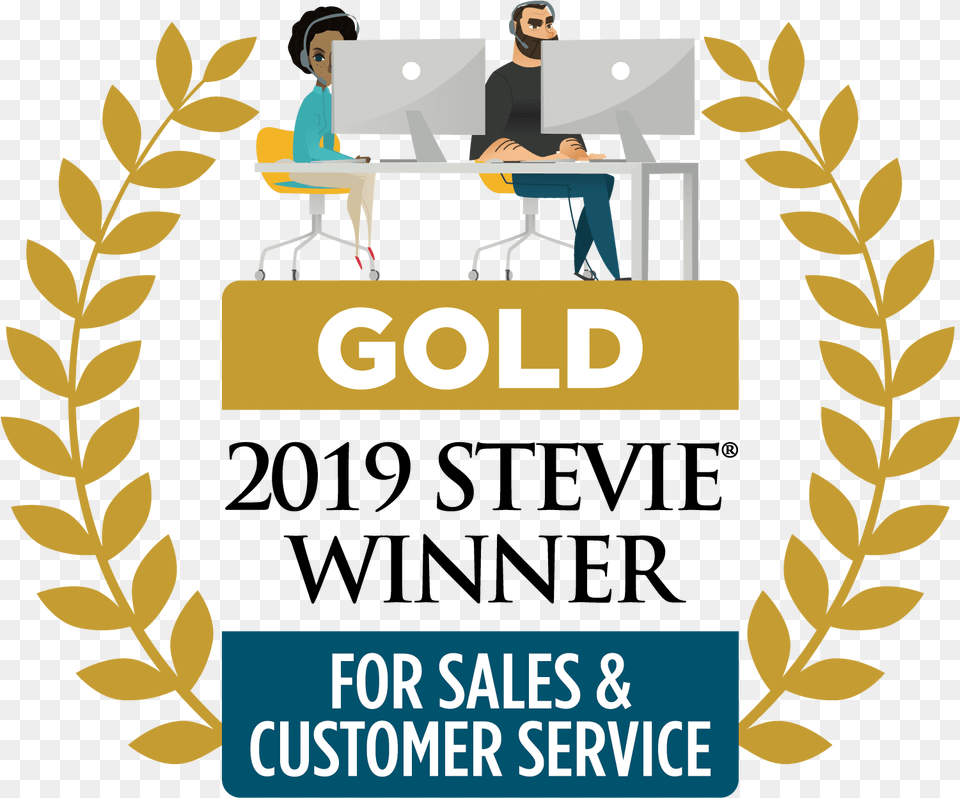 2019 Gold Stevie Winner, Advertisement, Person, People, Poster Png