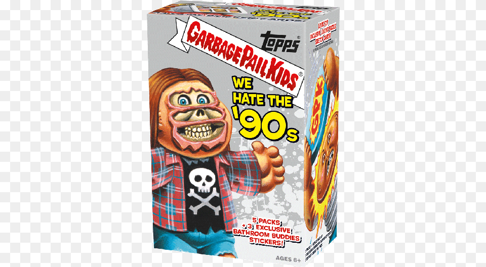 2019 Gpk 1 We Hate The 90s Value Boxsrc Https Garbage Pail We Hate The 90s, Food, Sweets, Person Free Png