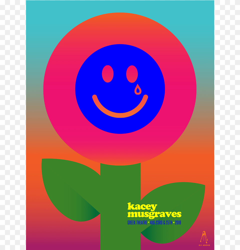 2019 Greek Theatre Poster Happy And Sad Kacey Musgraves, Advertisement, Art, Graphics Free Png