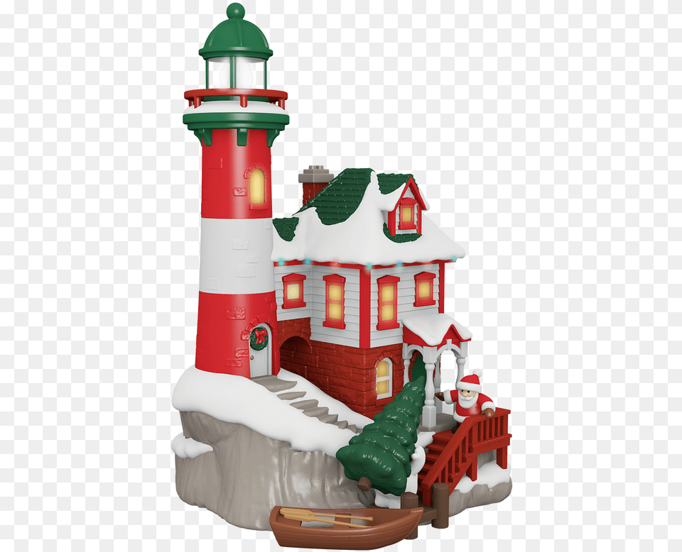 2019 Hallmark Lighthouse Ornament, Baby, Person Png Image