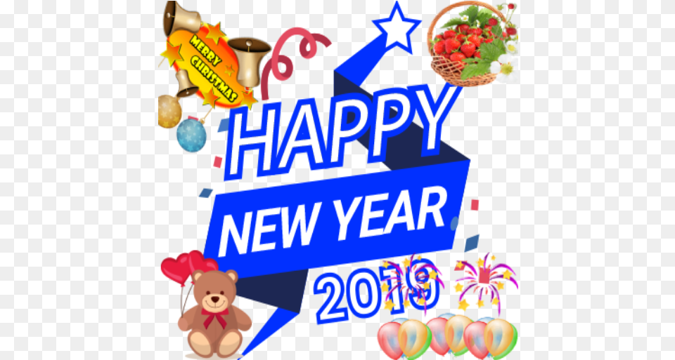 2019 Happy New Year Image New Year Icon, People, Person, Balloon, Text Png