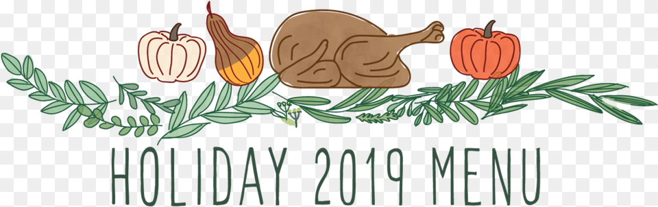 2019 Holiday Header Illustration, Plant, Tree, Herbal, Herbs Png Image