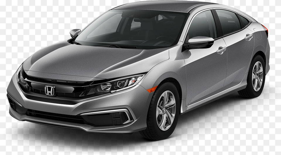 2019 Honda Civic Lx 2019 Honda Civic Lx Silver, Car, Vehicle, Sedan, Transportation Free Transparent Png