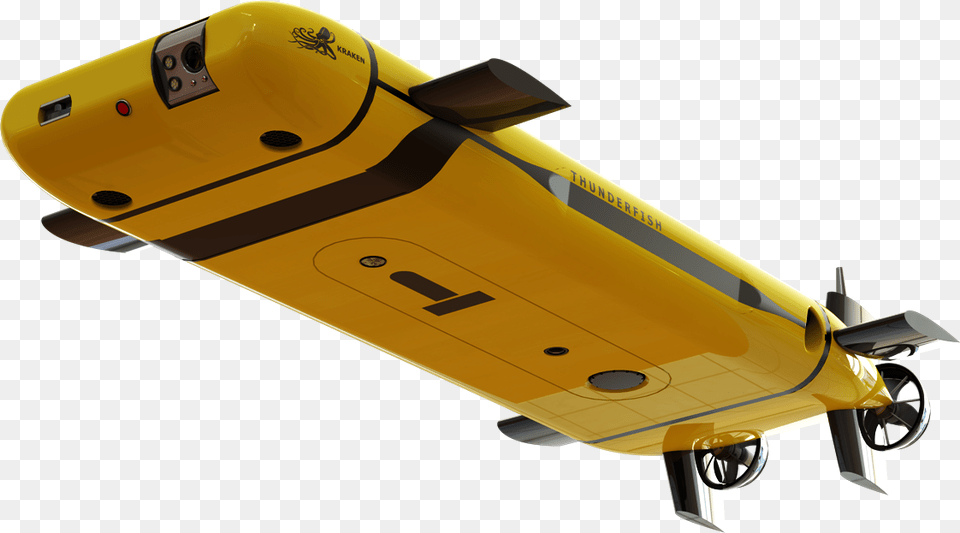 2019 Kraken Robotics Thunderfish, Aircraft, Vehicle, Transportation, Tire Png Image