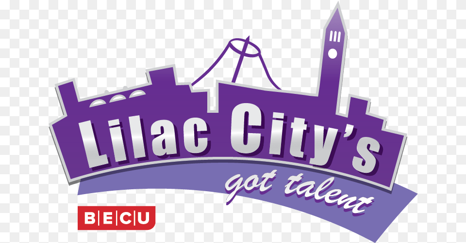 2019 Lilac City39s Got Talent Show Presented By Becu Graphic Design, Purple, Logo Png