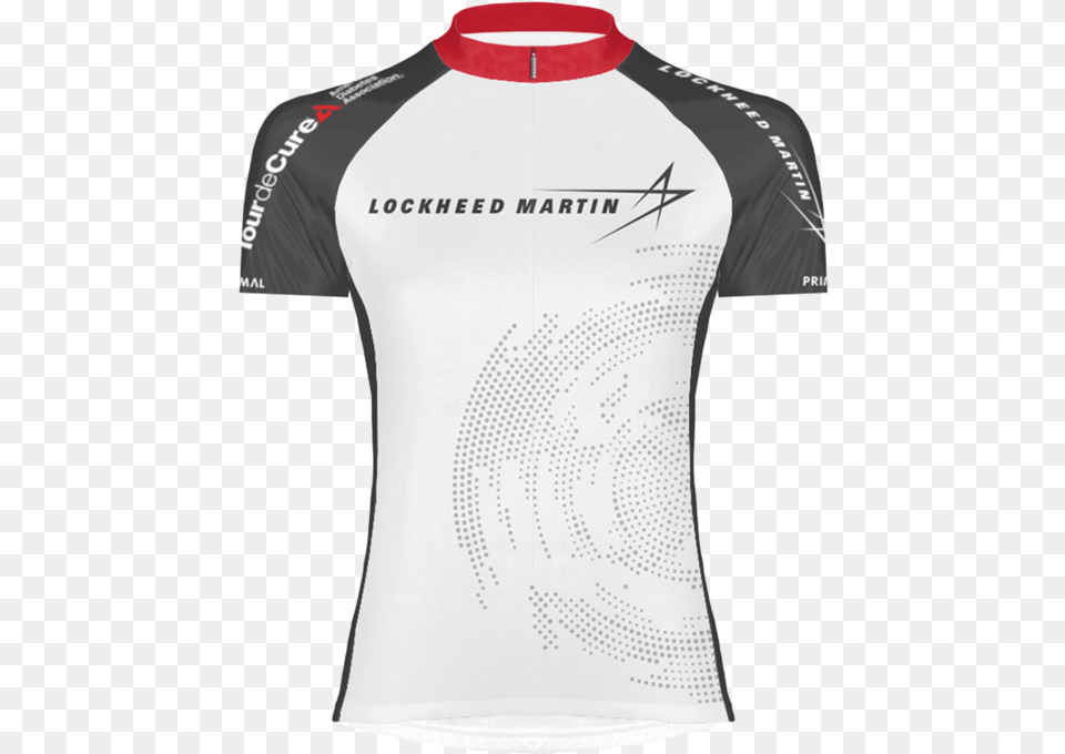 2019 Lockheed Martin Women S Cycling Jersey Active Shirt, Clothing, T-shirt Png