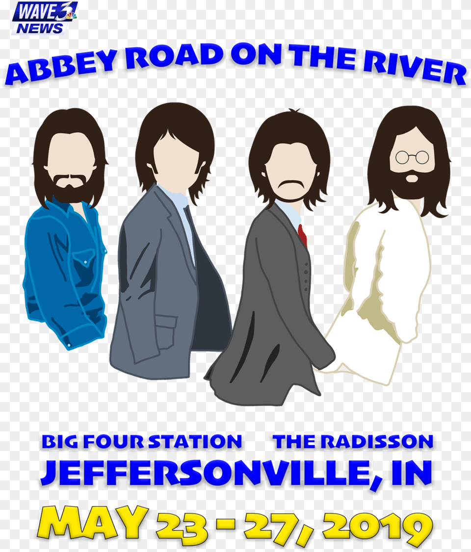2019 Logo Web5 Abbey Road On The River 2019, Comics, Advertisement, Book, Clothing Free Transparent Png