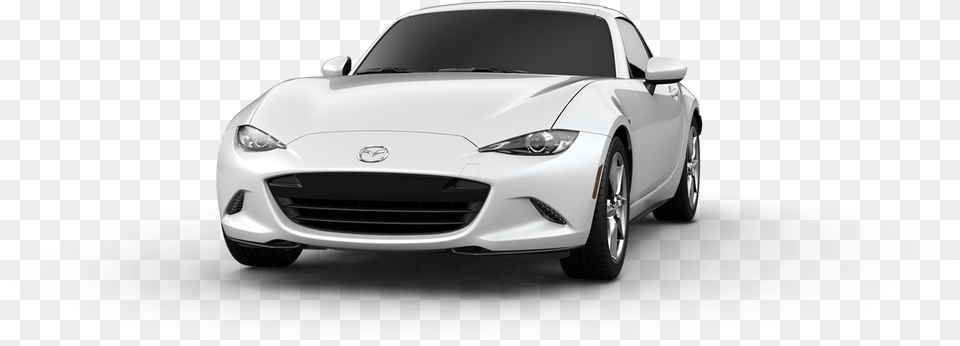 2019 Mazda Mx 5 Miata Rf Snowflake White Pearl Mica Mazda Mx5 2020 White, Car, Coupe, Sedan, Sports Car Png Image