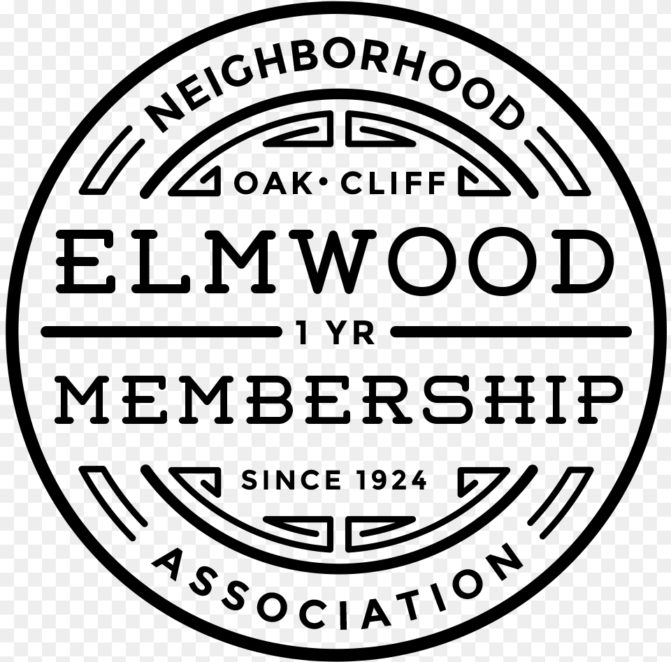 2019 Membership To The Elmwood Neighborhood Association Circle, Gray Png