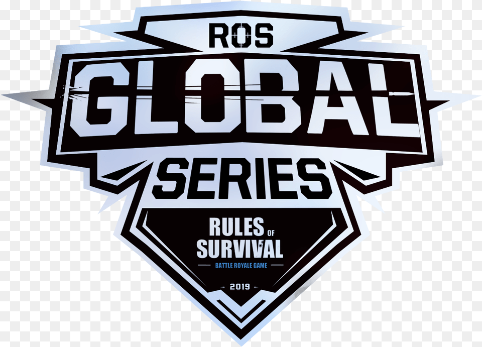 2019 Official Rules Rules Of Survival Global Series Emblem, Advertisement, Poster, Scoreboard, Logo Png