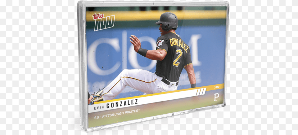 2019 Pittsburgh Pirates Topps Now Road To Opening College Softball, Sport, Baseball, Baseball Glove, Clothing Png