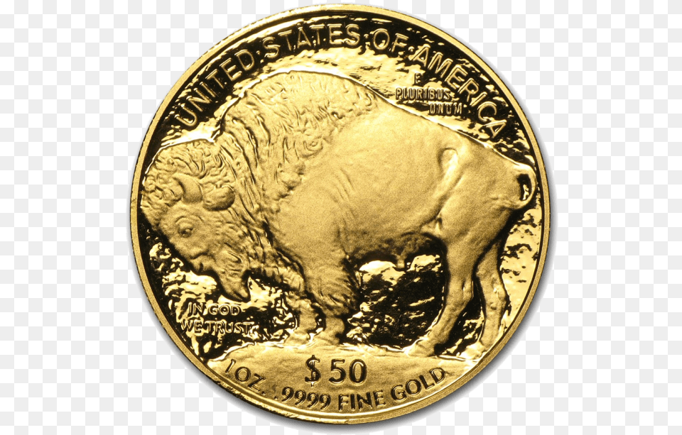 2019 Proof Gold Buffalo, Coin, Money, Person, Face Png Image