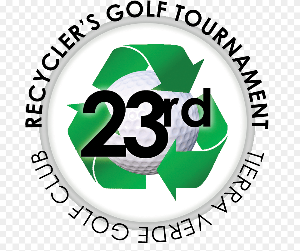 2019 Recyclers Golf Logo Emblem, Symbol, Recycling Symbol Free Transparent Png