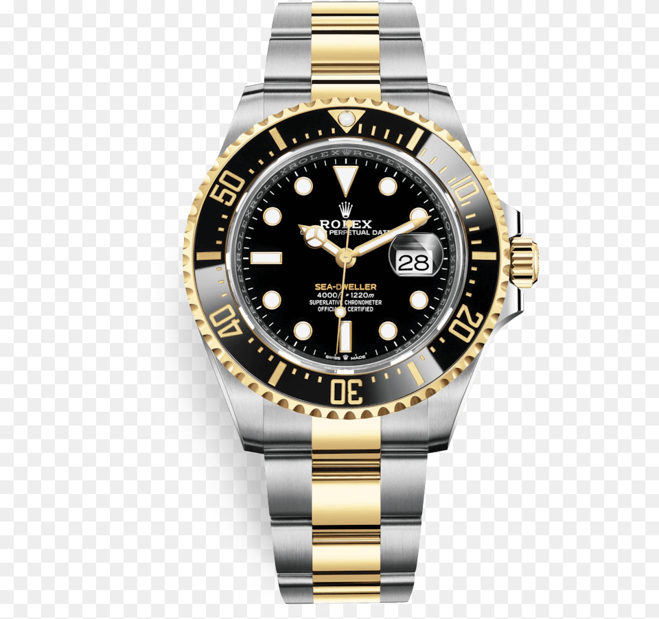 2019 Rolex Sea Dweller, Arm, Body Part, Person, Wristwatch Png