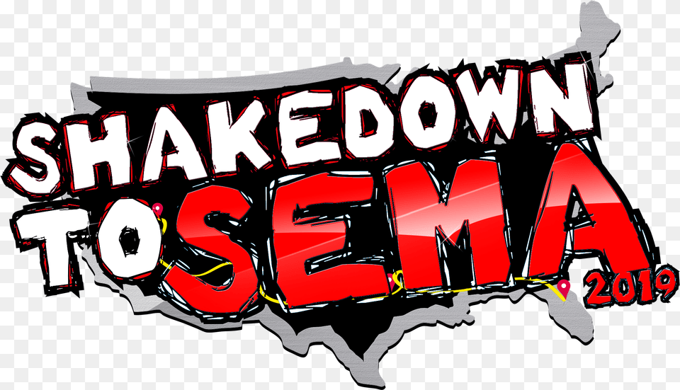 2019 Sema Shakedown Tour Illustration, Art, Graffiti, Text Free Png