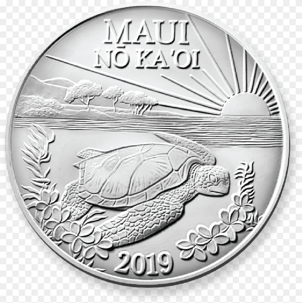 2019 Single Cupronickel Coin, Silver, Money, Animal, Reptile Free Transparent Png