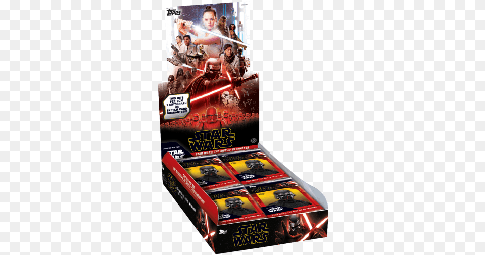 2019 Star Wars Episode 9 Hobby Box Poster Rise Of Skywalker, Advertisement, Adult, Person, Woman Free Transparent Png