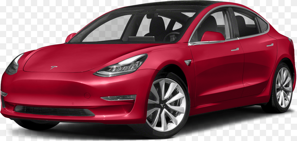 2019 Tesla Model 3 Msrp, Car, Vehicle, Transportation, Sedan Free Transparent Png