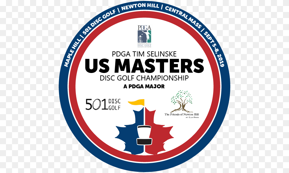 2019 Tim Selinske Us Masters, Logo, Disk Free Png Download