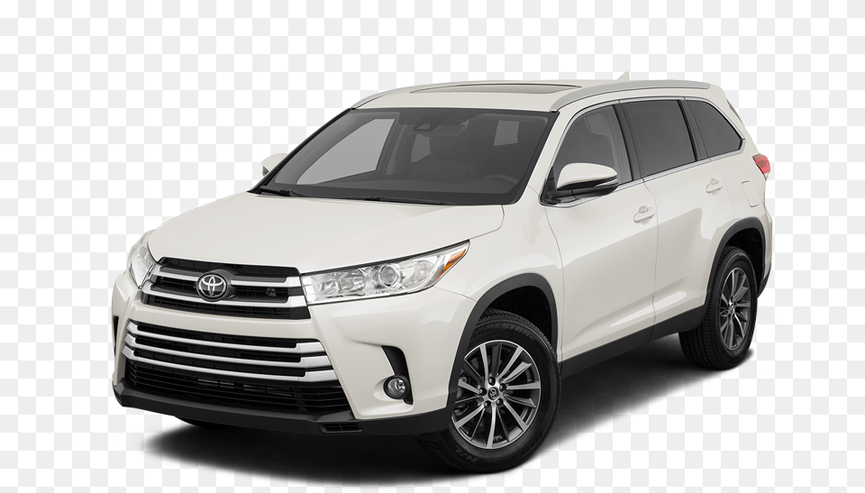 2019 Toyota Highlander 2019 Toyota Highlander Xle White, Suv, Car, Vehicle, Transportation Free Transparent Png