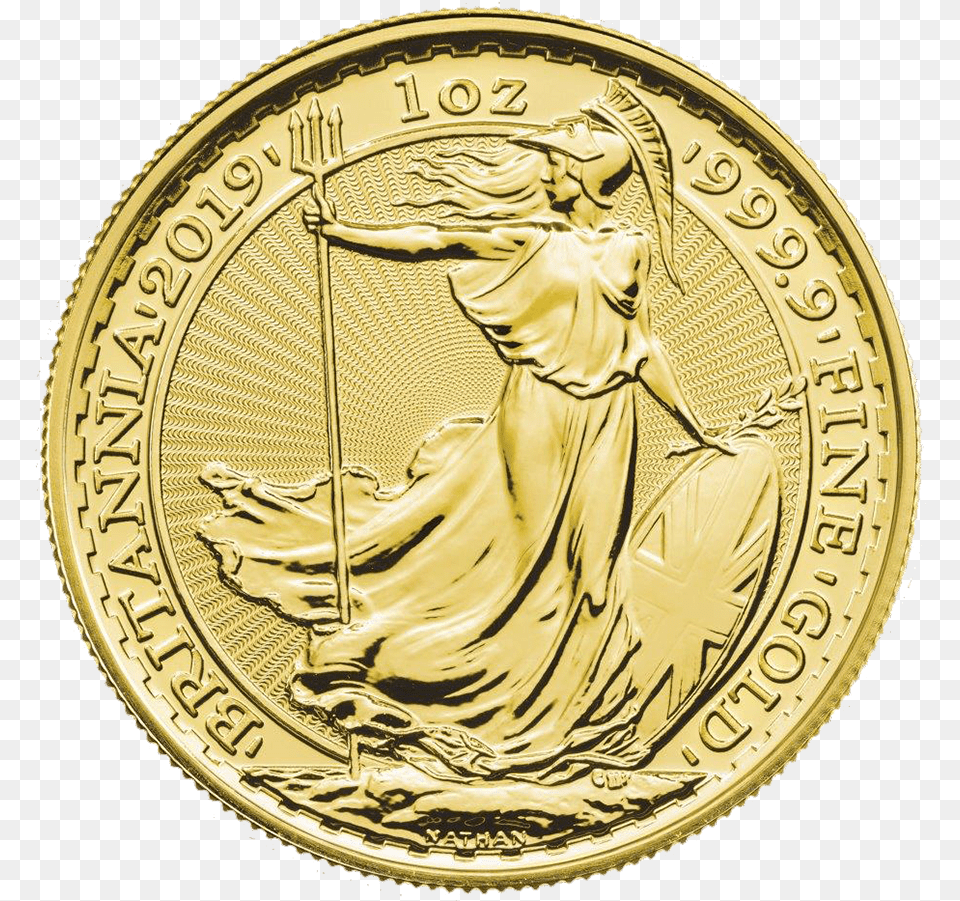2019 Uk Britannia 1oz Gold Coin Britannia Gold Coin 2014, Adult, Bride, Female, Person Free Png