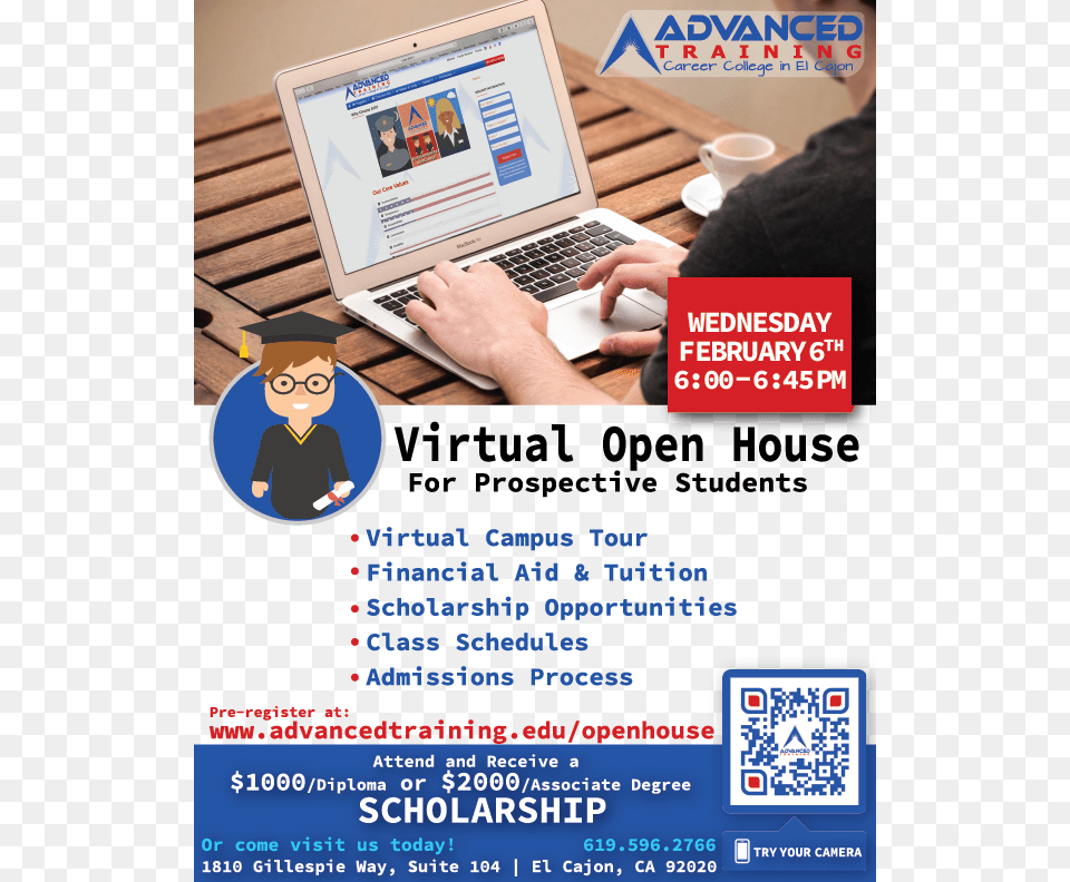 2019 Virtual Open House Web Development, Advertisement, Poster, Pc, Laptop Free Transparent Png