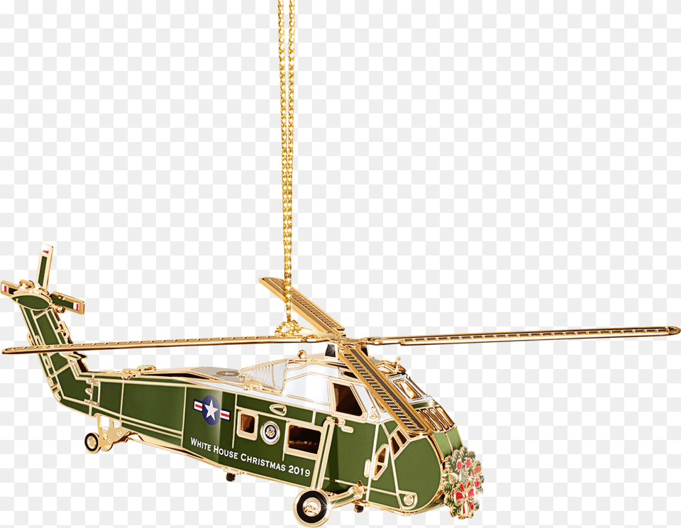 2019 White House Ornament, Aircraft, Helicopter, Transportation, Vehicle Free Png Download