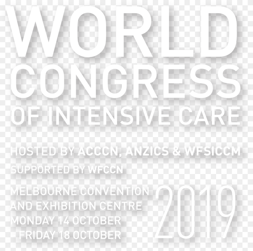 2019 World Congress Cdc Victoria, Advertisement, Poster, Text Free Png Download