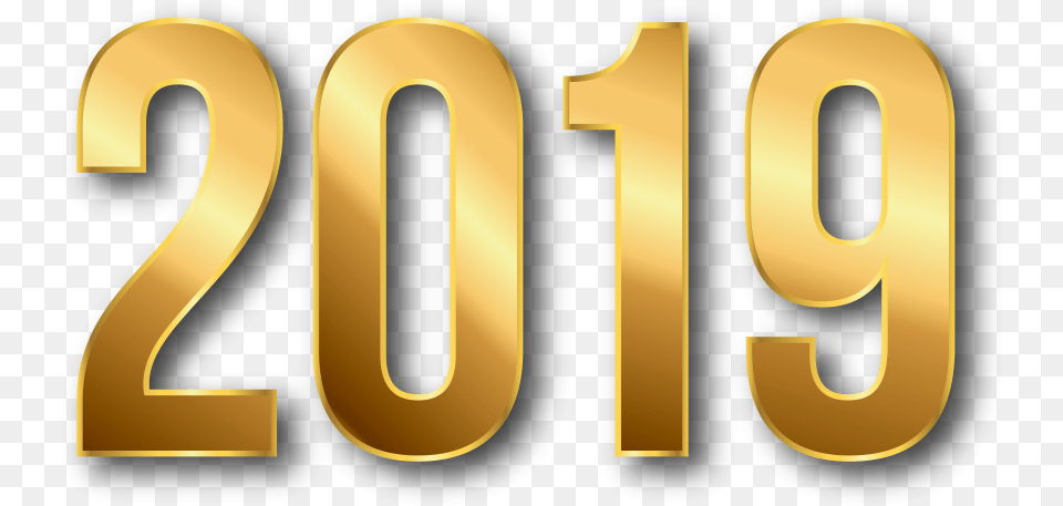 2019 Year Free Download Clipart And Backgrounds Tan, Number, Symbol, Text Png Image