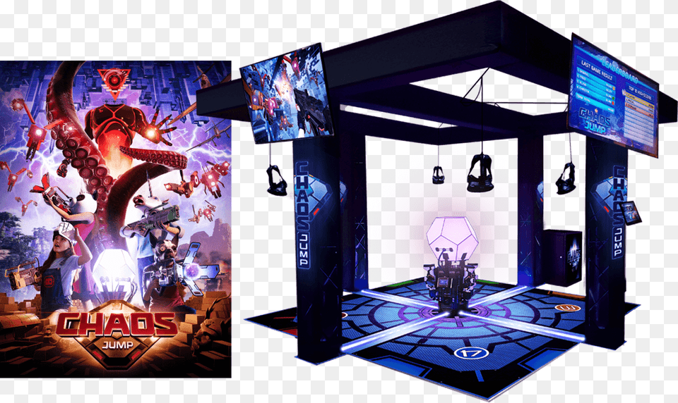 202 Ft Vr Chaos Jump Is Perfectly Sized To Deliver Minority Media Inc, Person, Screen, Monitor, Hardware Free Png
