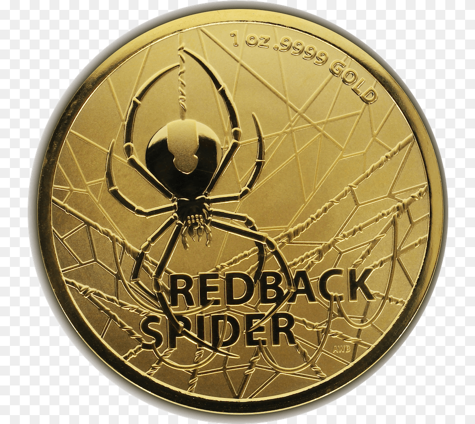 2020 1 Oz Australiau0027s Most Dangerous Redback Spider 9999 Gold Coin Bu Coin, Machine, Wheel Free Png Download