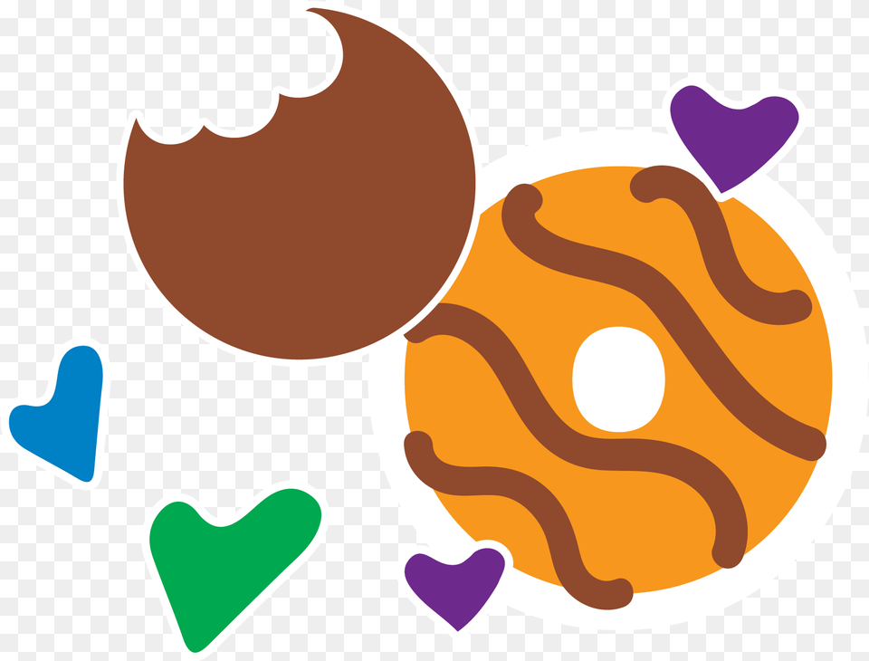 2020 A Digital Cookie And Hearts, Food, Sweets Free Transparent Png