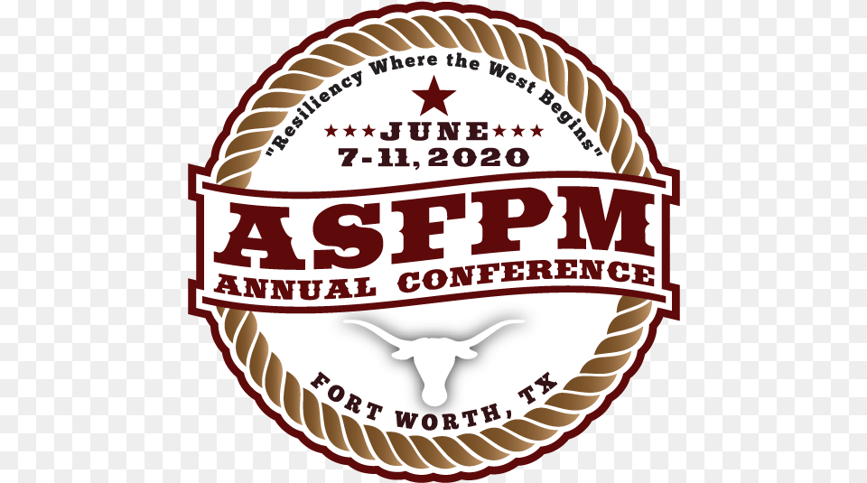 2020 Asfpm Annual Conference Emblem, Symbol, Logo, Badge, Lager Free Transparent Png